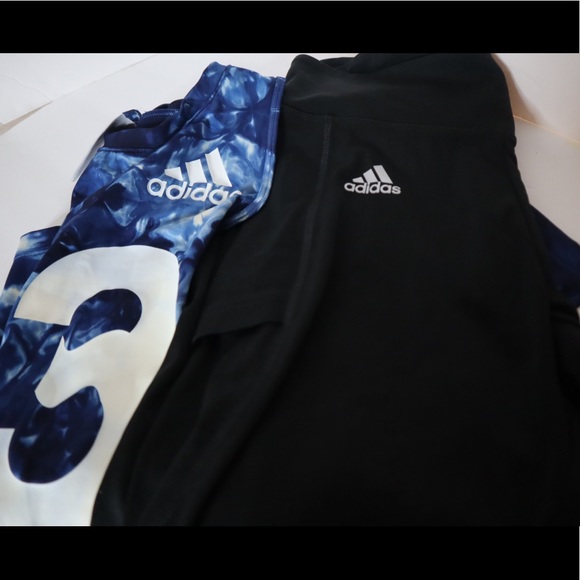 Women Adidas 2Pcs Bundle Legging and Tank Top - Picture 13 of 14